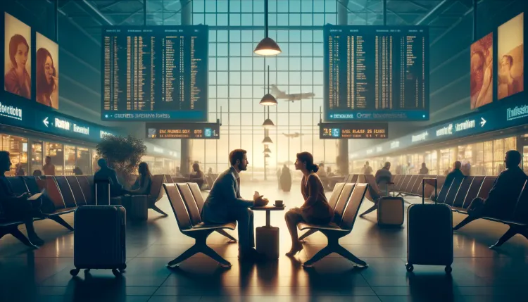 Airport: A place for love?